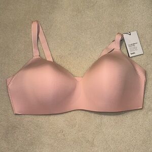 NEW Knix Wing Woman Contour Bra Size 46E NWT. Blush tone.